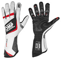 Pegasus Part No. 2627-001 - OMP One Evo Nomex Driving Glove, FIA 8856-2000 Click for a larger picture of OMP One Evo Nomex Driving Glove, FIA 8856-2000