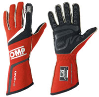 Large photo of OMP ONE-S Driving Glove, FIA 8856-2000, size X-Small only, Pegasus Part No. 2627-002-Size-Color