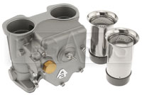 Click for a larger picture of Aluminum Die-Cast Carburetor Salt & Pepper Shakers