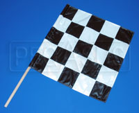 Click for a larger picture of 24" x 24" Sewn Nylon Checkered Flag