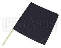 Click for a larger picture of 23" x 24" Nylon Black Flag