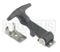 Click for a larger picture of Rubber Draw Latch - Medium T-Handle