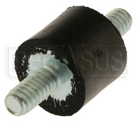 Click for a larger picture of Heavy-Duty Rubber Shock Mount, 1/4-20 UNC Male Threads