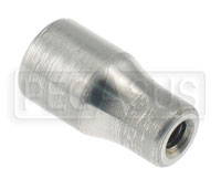 Click for a larger picture of Weldable Tube End, 10-32 Thread for 3/8" OD Tube or Rod