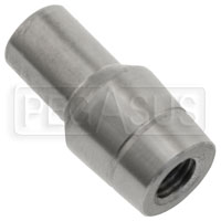 Large photo of Weldable Tube End, 1/4-28 Thread for .500 OD x .058