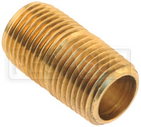 Click for a larger picture of Close Nipple, 1/8 NPT Brass