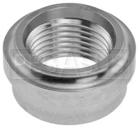 Click for a larger picture of Female Aluminum AN Weld Bung (O-ring Port)