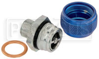 Click for a larger picture of Quick Drain Oil Pan Coupler, 5/8-18 Male