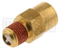 Click for a larger picture of Compact Air Gauge Check Valve, 1/4 NPT Inlet/Outlet