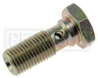 Click for a larger picture of Banjo Bolt, 3/8-24 Single, Standard (0.98 Shank)