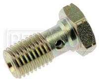 Large photo of Banjo Bolt, 10mm x 1.25 Single, Short (20mm Shank), Pegasus Part No. 3242-004