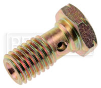 Click for a larger picture of Banjo Bolt, 10mm x 1.50 Single, Short (20mm Shank)