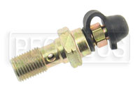 Large photo of Single Banjo Bolt with Bleed Screw, 10mm x 1.0 Thread, Pegasus Part No. 3242-021