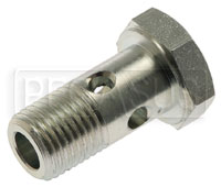 Click for a larger picture of Single Banjo Bolt 1/4 BSP Thread, Steel