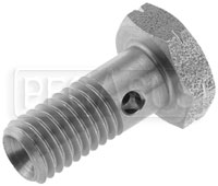 Click for a larger picture of Banjo Bolt, 8mm x 1.25 Single, Stainless Steel