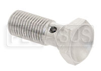 Click for a larger picture of Stainless Banjo Bolt, 3/8-24 Single, Standard (0.98 Shank)