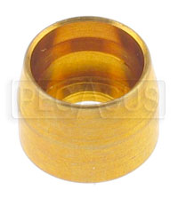 Large photo of Brass Sleeve for -3 Hose Ends (Part No. 3261-3-xxx), each, Pegasus Part No. 3261-3-SLEEVE