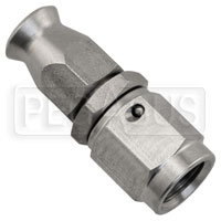 Click for a larger picture of Stainless Straight 3AN Hose End for -3 Size PTFE Hose