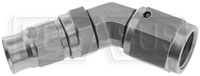 Click for a larger picture of Stainless 45 degree 4AN Hose End for -3 Size PTFE Hose