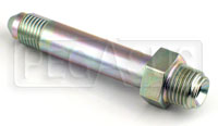 Click for a larger picture of 3AN/42 degree Inverted Flare 7/16-24 Brake Adapter-Long