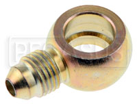 Click for a larger picture of 4AN Male to 12mm Single Banjo Adapter, Steel