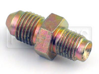 Click for a larger picture of 4AN/42 degree Inverted Flare 3/8-24 Brake Adapter-Short