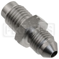 Click for a larger picture of Male 10 x 1.25mm Metric Concave Seat to 3AN Male, Stainless