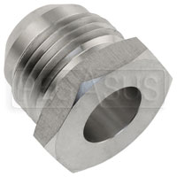 Click for a larger picture of AN971 Aluminum Male AN Weld Fitting