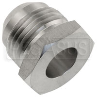 Large photo of AN971 Aluminum Male AN Weld Fitting, Pegasus Part No. 3269-Size