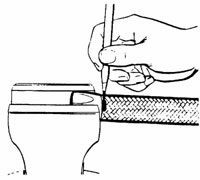 Standard Steel Braided Fuel/Oil Hose End Assembly - Step 3