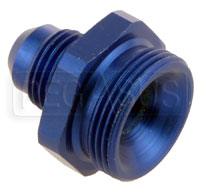 Large photo of 7/8-20 Male (Holley Dual Feed) to 6AN Male Adapter, Pegasus Part No. 3275-001