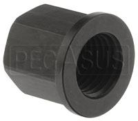 Click for a larger picture of Cap for Bosch 044 Pump, 12 x 1.5mm, Black Aluminum