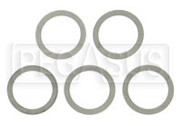 Click for a larger picture of Aluminum Crush Washers, package of 5