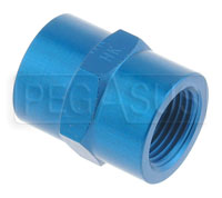 Large photo of AN910 Female Pipe Coupler, Aluminum, Pegasus Part No. 3280-Size