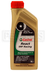 Large photo of Castrol SRF Synthetic Racing Brake Fluid, Pegasus Part No. 3343-Quantity