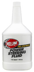 Click for a larger picture of Red Line Power Steering Fluid