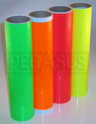 Large photo of Scotchcal Film - Neon Colors, per linear ft, Pegasus Part No. 3351-Color