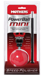 Click for a larger picture of Mothers PowerBall Mini Polishing Tool with Extension