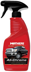 Click for a larger picture of Mothers California Gold All-Chrome Quick Polish Cleaner 12oz