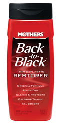 Click for a larger picture of Mothers Back to Black Trim and Plastic Restorer