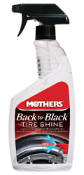 Click for a larger picture of Mothers Back-to-Black Tire Shine, 24oz