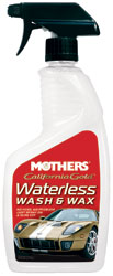 Click for a larger picture of Mothers California Gold Waterless Wash & Wax, 24oz