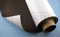 Click for a larger picture of Magnetic Material 24 inch wide White, per linear ft.