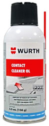 Click for a larger picture of (HAO) Contact Cleaner OL by Wurth, 5.5oz Aerosol Can