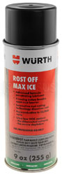 Click for a larger picture of (HAO) Rost Off Max Ice by Wurth, 9 oz Aerosol Can