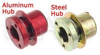 Click for a larger picture of Hex Type Quick-Release Steering Wheel Hub Only