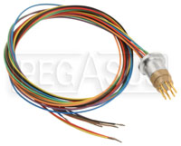 Large photo of Wire Harness for F-1 Quick Release w/8 Pin, Hub Side, Pegasus Part No. 3419-250