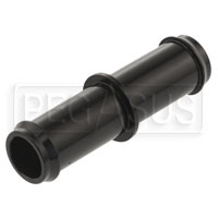 Click for a larger picture of 5/8 Straight Hose Joiner, Black Aluminum