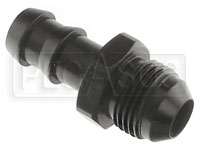 Click for a larger picture of AN841 Black Aluminum Hose Barb to AN Male Adapter