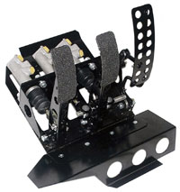 Large photo of OBP Track Pro 3-Pedal Box w/MC, BMW E36 RHD, Pegasus Part No. OBP-BMW003